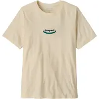 Patagonia T-Shirt Herren '95 Oval Logo Undyed Natural-L