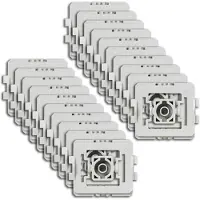 Homematic IP Smart-Home-Zubehör "Adapter-Set Gira Standard, 20er Set (103092A1)", weiß, B:5,5cm H:4,7cm T:1,8cm, Smart-Home-Stationen, Smart-Home-Zubehör
