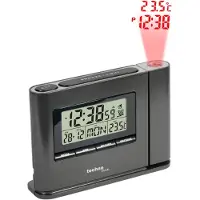 Technoline WT 519, Digitaler Wecker, Schwarz, Temperatur, Zeit, AA R06 1.5 V, 129 mm, 92 mm