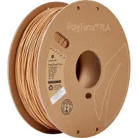 Polymaker PolyTerra PLA Filament Wood Brown 1.75 mm 1 kg