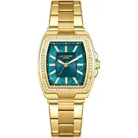 Lee cooper Damenarmbanduhr LC08058.170 grün Fashion als Geschenk.
