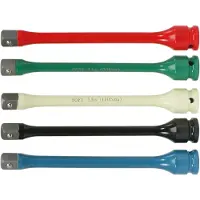 Ks Tools 1/2" Kraft-Torsions-Verlängerung schwarz - 515.1062 - schwarz