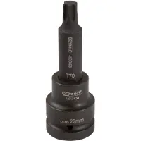 Ks Tools 3/4" Kraft-Bit-Stecknuss Torx, lang - 450.0442