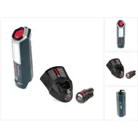 Bosch Professional GLI 12V-300 Akku Lampe + 1x GBA 12 V 3,0 Ah Akku + GAL 1230 Ladegerät