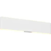 TRIO LED-Akku-Wandlampe Conchita, Breite 32 cm, weiß, Metall, CCT