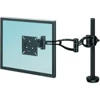 Fellowes Vista 8041601, Klemme, 10 kg, 81,3 cm (32"), 100 x 100 mm, Höhenverstellung, Schwarz