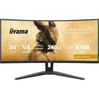 Iiyama G-MASTER GCB3486WQSCP-B1, 86,4 cm (34"), 3440 x 1440 Pixel, UltraWide Quad HD, 0,4 ms, Schwarz