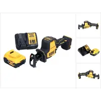 DeWalt DCS 369 P1 Akku Säbelsäge Reciprosäge 18 V Brushless + 1x Akku 5,0 Ah + Ladegerät