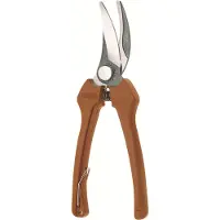 Bahco Ernteschere für Trauben, Obst & Blumen, 190 mm, 10 mm Schnitt, selbstöffnend, beidhändig, inkl. Holster