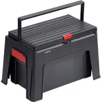 Meister Tritthocker 3 in 1 460 x 280 x 300mm 150 kg Tragfähigkeit Werkzeugkasten
