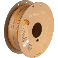 Polymaker PolyTerra PLA Filament Dual Foggy Orange (Grey-Orange) 1.75 mm 1KG