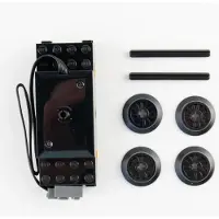 LEGO Technic Power Functions Antriebssystem mit 2 Achsen und 4 Rädern - 88002 NEU! Teile 7x