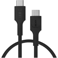 Green Cell KABGC100PS30PB, 0,3 m, USB C, USB C, 0,48 Gbit/s, Schwarz