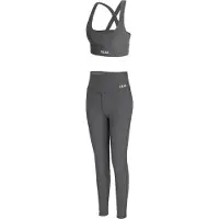 Yeaz VIBRANT Sportbekleidung Set mit hoher Taille und gekreuzten Trägern