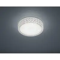 TRIO LED-Deckenleuchte Pegasus Sterne Effekt weiß