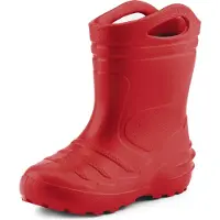 Ladeheid Kinder Mädchen Jungen federleichte Eva Thermo Gummistiefel gefüttert KL051 (Rot, 31)