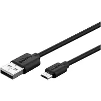 Goobay Micro USB-Ladeset 1 A, Netzteil mit Micro USB Kabel 1m (Schwarz)