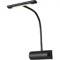 TRIO Wandleuchte Curtis mit Flexarm, dimmbar, schwarz