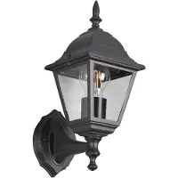 TRIO - Wandleuchte LIVENZA - Schwarz - 0x0x34 cm