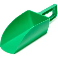 Garronda Futterschaufel ca. 1000 g – ergonomische Schaufel für Futter, Granulat, Streu & Dünger – robuster Kunststoff – BPA-frei, leicht zu reinigen – GD-0153 Grün