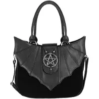 ReStyle Samt Handtasche - Ominous