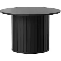 Feldmann-Wohnen Couchtisch Zama Wohnzimmertisch 70x70x46cm Farbe wählbarschwarz