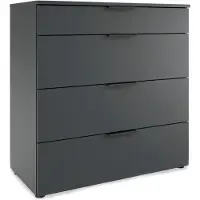 Wimex Schubladenkommode Level Kommode 81x41x84cm Farbe wählbar,graphit