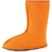 Ladeheid Kinder Mädchen Jungen Wärmende Stiefelsocken Innenschuh für Gummistiefel LA-CA-10 LA-CA-11 (Orange, 22/23 EU)