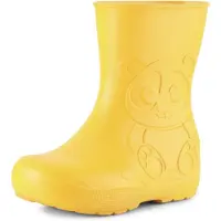 Ladeheid Eva Kinder Jungen Mädchen Gummistiefel Regenschuhe LA-CA-10 (Gelb, 32/33 EU)