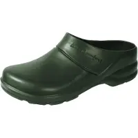 Ladeheid Damen und Herren leichte Eva Clogs Gartenclogs Gartenschuhe LA-858 (Grün2909, 36)