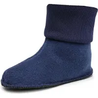 Ladeheid Kinder Gummistiefel Stiefelsocken Innenschuh Wärmende Socken für Regenstiefel LA-CA-10 LA-CA-11(Marineblau, 22/23)