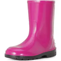 Ladeheid Kinder Mädchen Jungen Gummistiefel Regenstiefel LA-939 (Fuchsie, 34 EU)