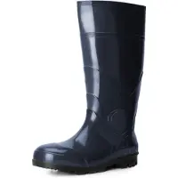 Ladeheid Herren PVC Gummistiefel LA-914 (Navy, 41)