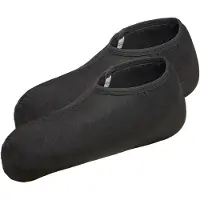 Ladeheid Stiefelsocken Innenschuh Wärmende Socken für Regenstiefel LA40-250 (Schwarz, 36/37 EU)