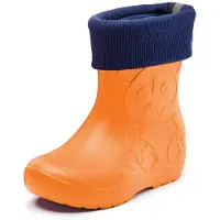 Ladeheid Kinder Federleichte Gummistiefel Thermo mit Fütterung LA-CA-Panda249(Orange (151c), 22/23)