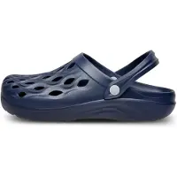 Ladeheid Herren leichte EVA Clogs Gartenclogs Gartenschuhe LA-CA-17 (Marineblau, 42 EU)