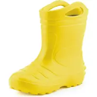 Ladeheid Kinder Mädchen Jungen federleichte Eva Thermo Gummistiefel gefüttert KL051 (Sonnig, 22)