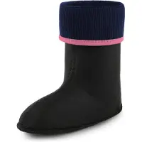 Ladeheid Kinder Mädchen Jungen Wärmende Stiefelsocken für Gummistiefel Innenschuh KL058 (Hellrosa, 31 EU)