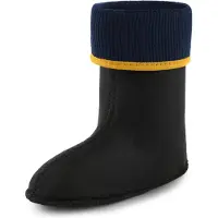 Ladeheid Kinder Mädchen Jungen Wärmende Stiefelsocken für Gummistiefel Innenschuh KL058 (Sonnig, 35 EU)