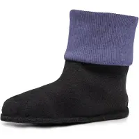 Ladeheid Kinder Gummistiefel Stiefelsocken Innenschuh Wärmende Socken für Regenstiefel LA-CA-10 LA-CA-11(Kobalt, 30/31)