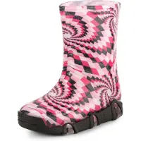 Ladeheid Kinder Mädchen Jungen Gummistiefel Gefüttert Swk2021BW (Muster-54, 31/32)