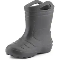 Ladeheid Kinder Mädchen Jungen federleichte Eva Thermo Gummistiefel gefüttert KL051 (Graphite, 31)