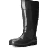 Ladeheid Herren PVC Gummistiefel LA-914 (Schwarz, 44)