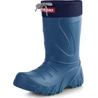 Ladeheid Kinder Mädchen Jungen federleichte Eva Winter Thermo Gummistiefel gefüttert LA-835 (Dunkelblau, 24/25 EU)