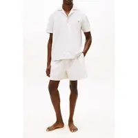 Tommy Hilfiger Ss Woven Short Set Caramel Oxford Größe: S | Kurze Sporthosen Outlet | Herren | Braun