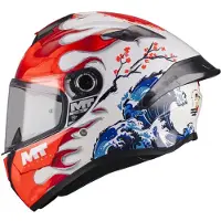 Mt Helmets Targo S Yamanaka 2025 Ece22.06 Integralhelm Mehrfarbig S Mehrfarbig S