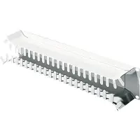Rittal 2U Kabelmanagementpanel RAL7035 - 7269135