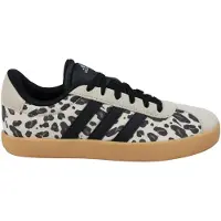 Adidas Kinder Sneaker VL Court 3.0 K KH8705 37 1/3 - Crystal Linen/Core Black/Khaki - 37 1/3