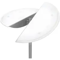 Unilux ZELUX LED-Deckenfluter - silber