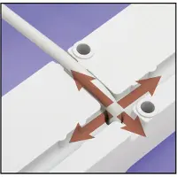 LESTAR LXA 816 G-A K., 909 J, 8 AC-Ausgänge, 230 V, 50 Hz, 16 A, 2300 W